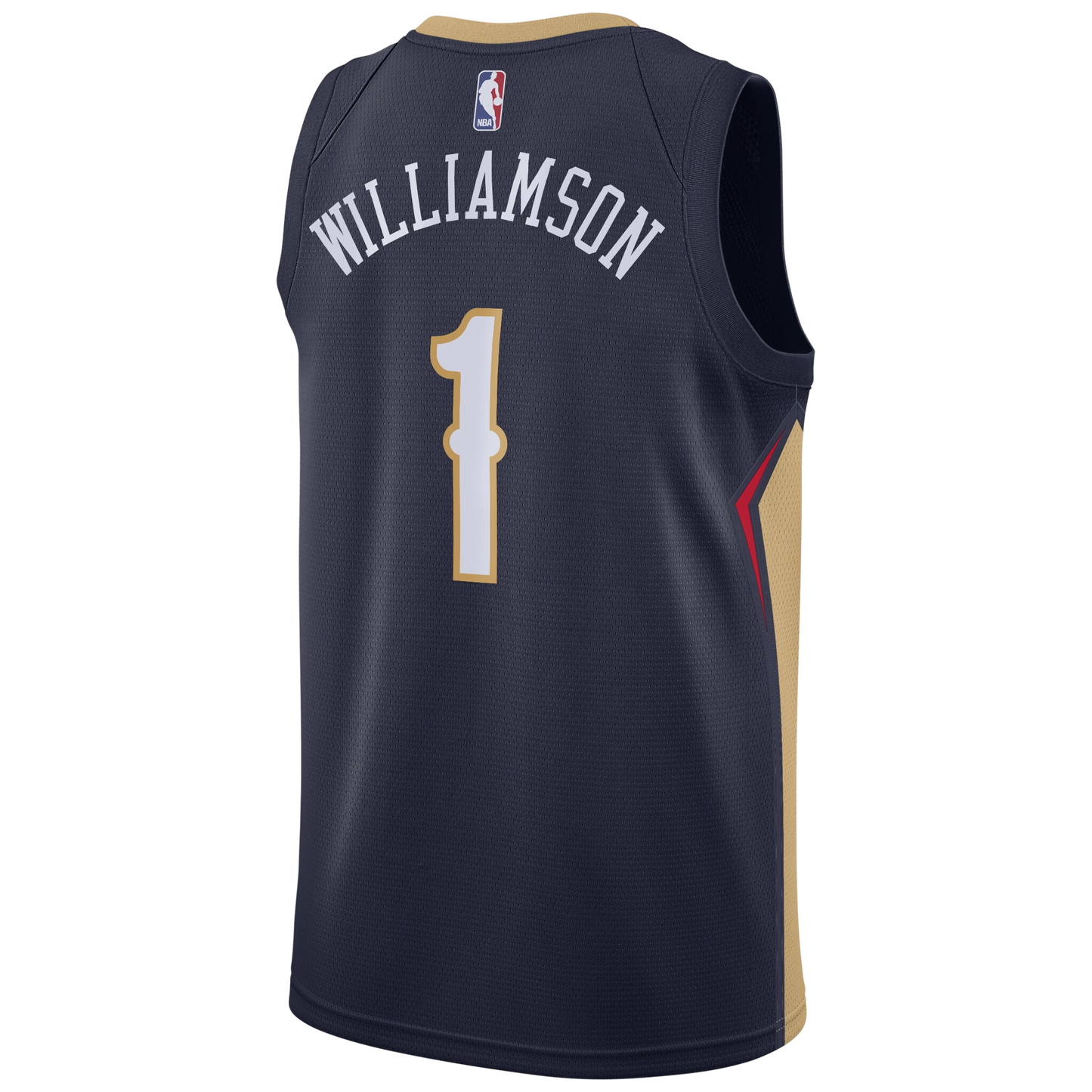 New Orleans Pelicans Navy Icon Jersey Zion Williamson #1