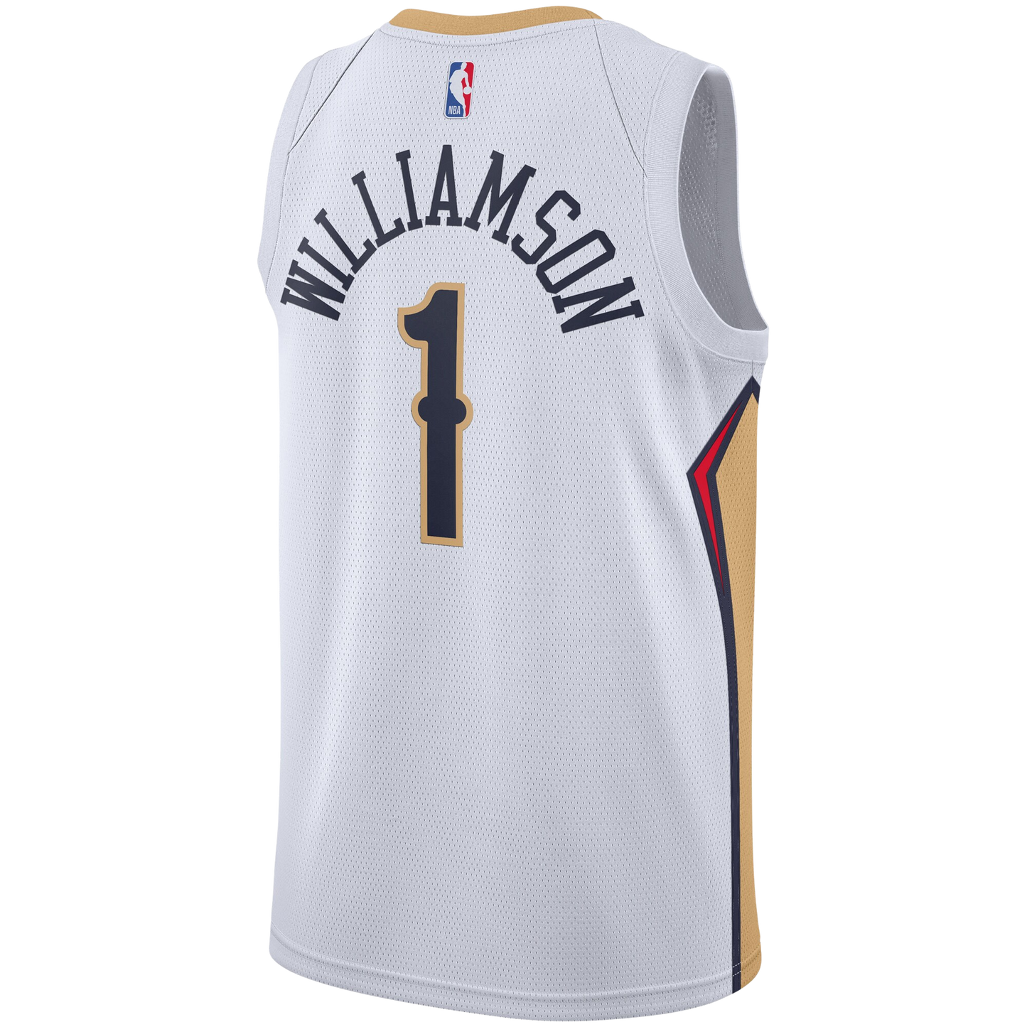 New Orleans Pelicans White Association Jersey Zion Williamson #1