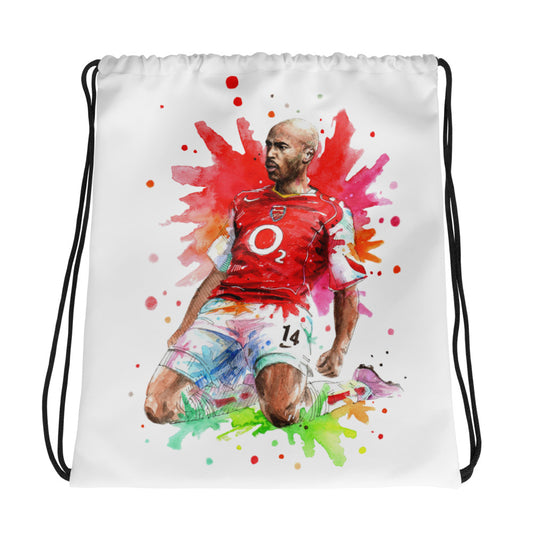 Arsenal Thierry Henry Vintage Drawstring bag - The 90+ Minute