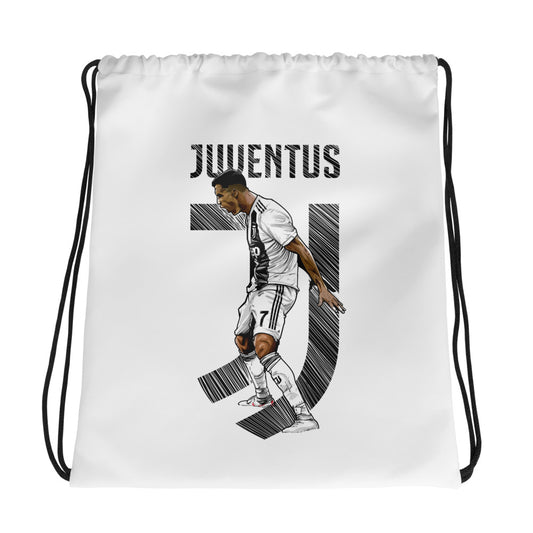 CR7 Juventus Siuu Drawstring bag