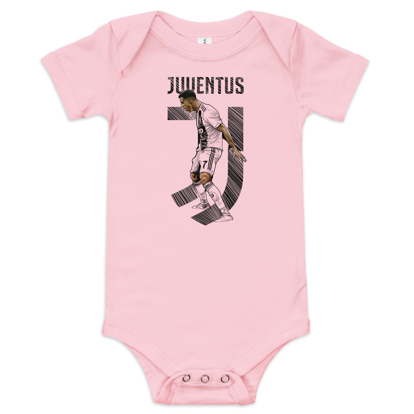 CR7 Juventus Siuu Baby Onesie