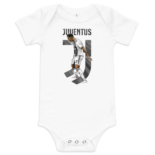 CR7 Juventus Siuu Baby Onesie