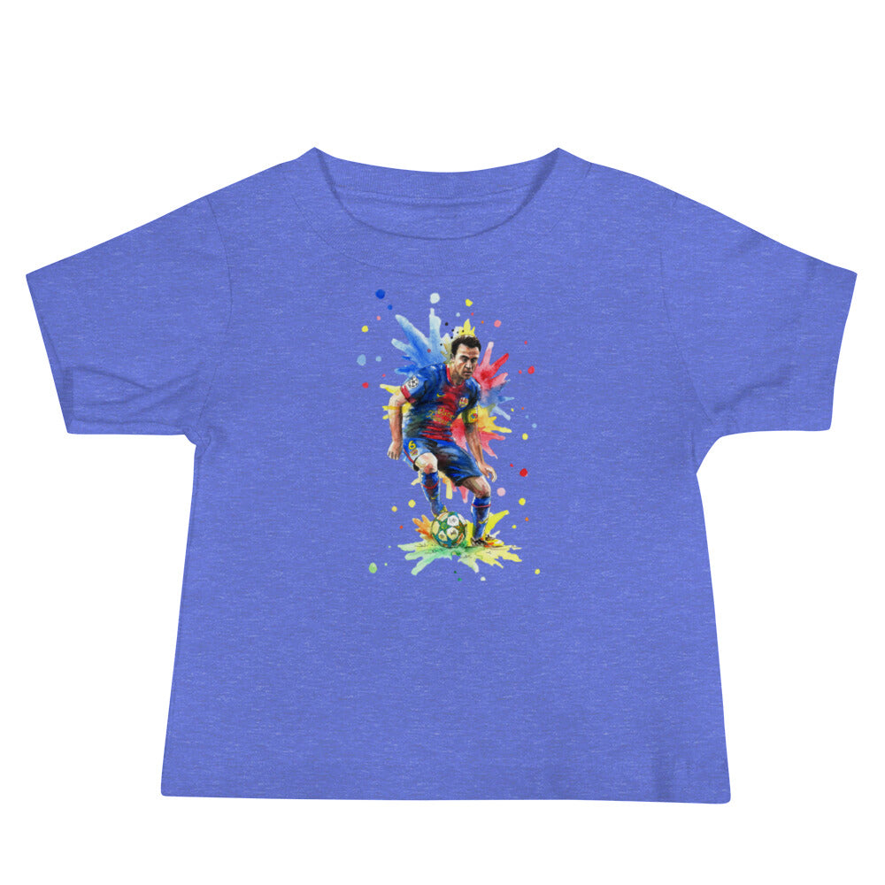 Xavi Barcelona Baby Jersey Short Sleeve Tee