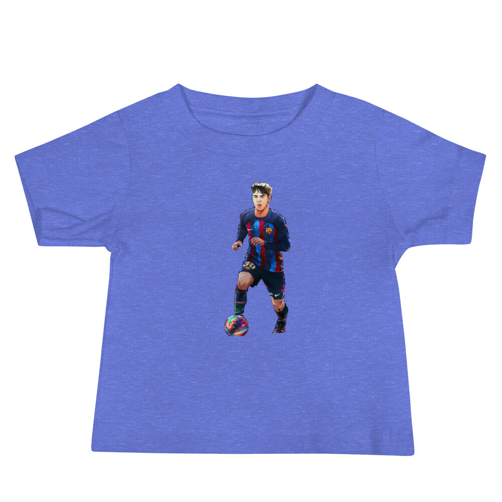 Gavi Barcelona Baby Jersey Short Sleeve Tee