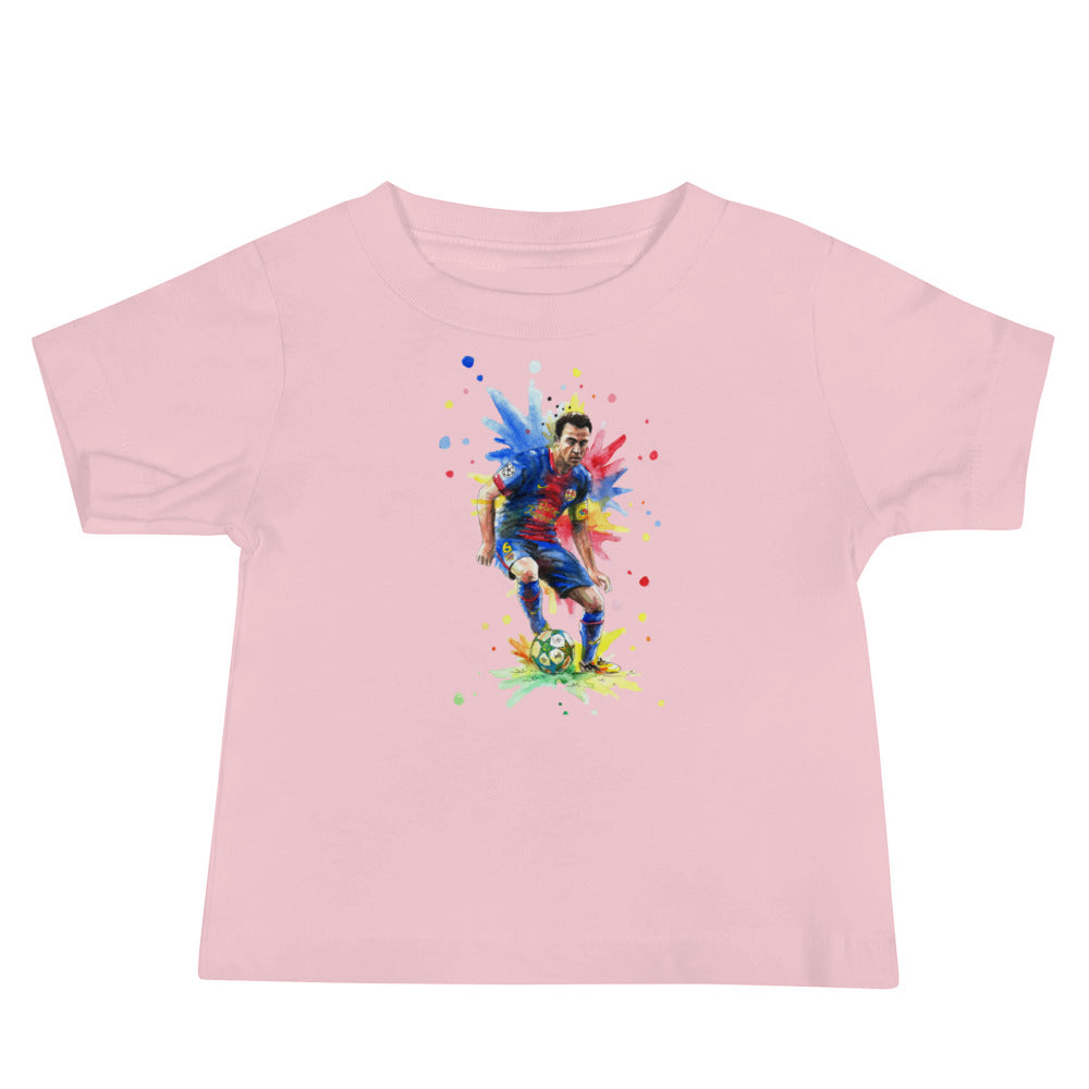 Xavi Barcelona Baby Jersey Short Sleeve Tee