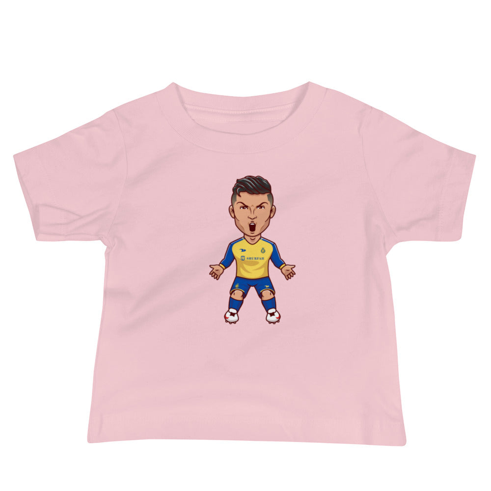Al Nassr Ronaldo Baby Jersey Short Sleeve Tee