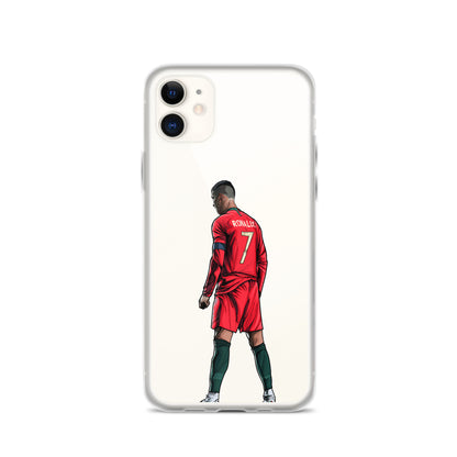 CR7 Free Kick Pose Portugal Clear Case for iPhone® - The 90+ Minute