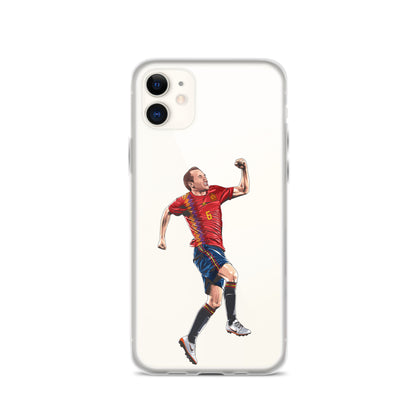 Iniesta Spain Winner Clear Case for iPhone® - The 90+ Minute