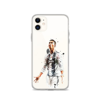 Ronaldo Juventus Era Clear Case for iPhone®