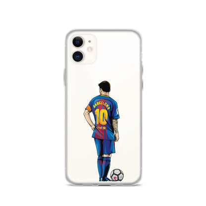 Messi's Last Game with Barcelona Clear Case for iPhone®