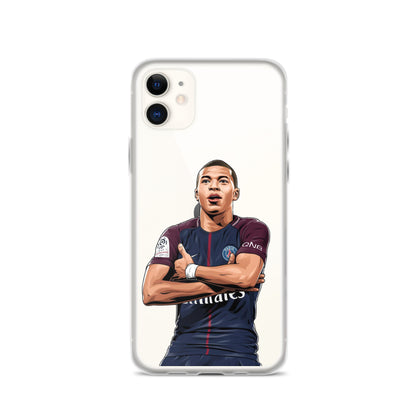 Mbappe Goal Celebration Clear Case for iPhone®