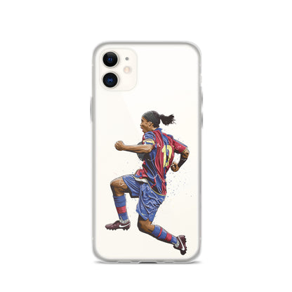 Ronaldinho Barca Clear Case for iPhone®