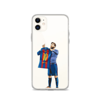 El Clasico Iconic Messi Celebration Clear Case for iPhone®