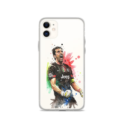 Buffon Juventus Vintage Clear Case for iPhone®