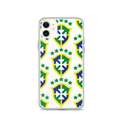 Brazil Crest Clear Case for iPhone®