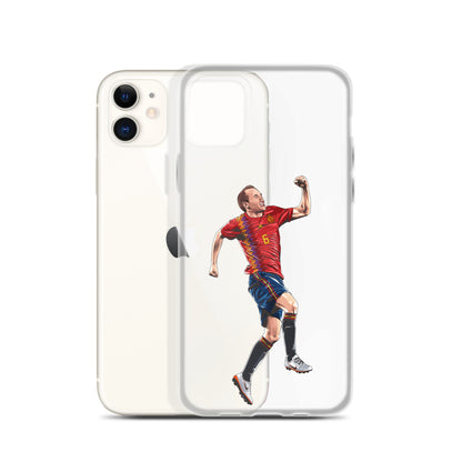 Iniesta Spain Winner Clear Case for iPhone® - The 90+ Minute