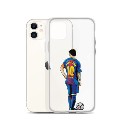Messi's Last Game with Barcelona Clear Case for iPhone®