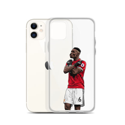 Pogba United #6 Clear Case for iPhone®