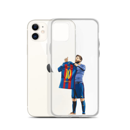 El Clasico Iconic Messi Celebration Clear Case for iPhone®