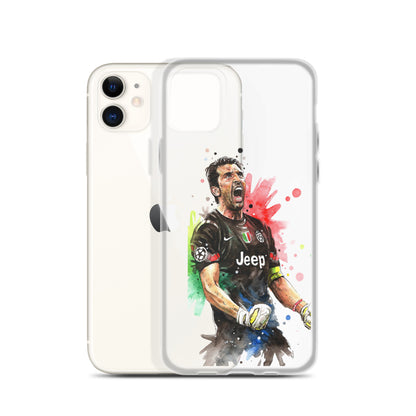 Buffon Juventus Vintage Clear Case for iPhone®