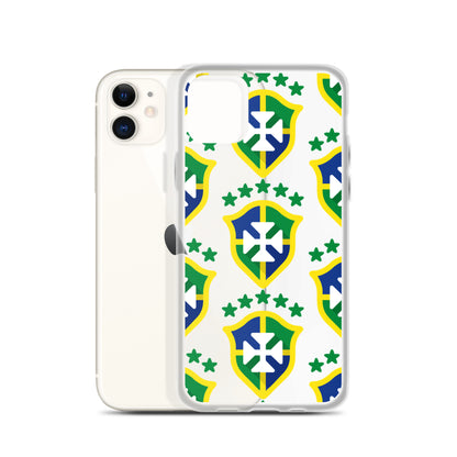 Brazil Crest Clear Case for iPhone®