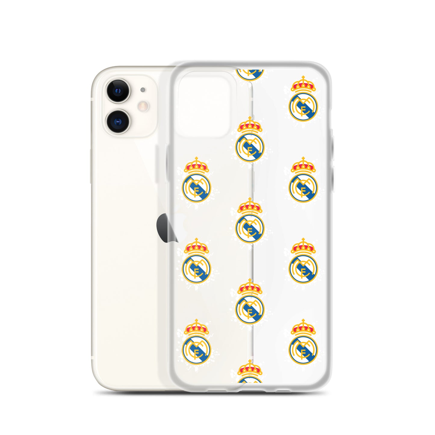 Real Madrid Logo Clear Case for iPhone®