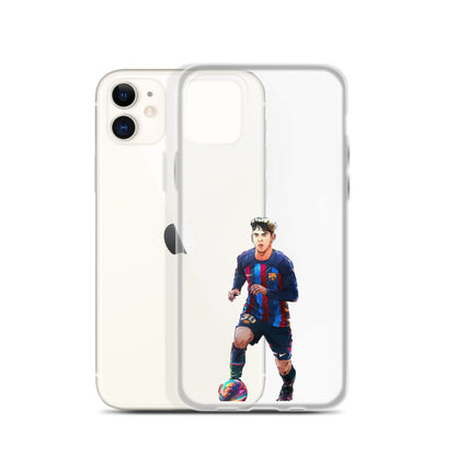 Gavi Barcelona Clear Case for iPhone®