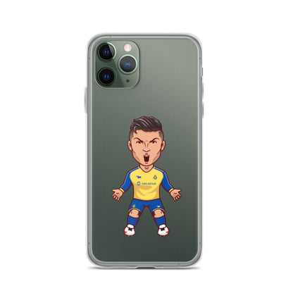 AL Nassr Ronaldo Clear Phone Case for iPhone® - The 90+ Minute