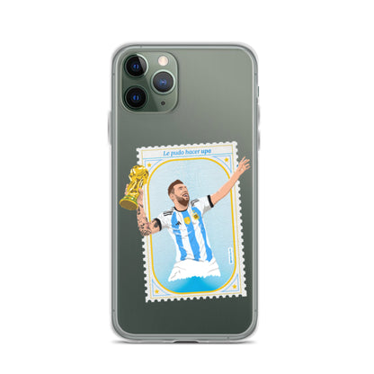 Messi's Lucky stamp ARG Clear Case for iPhone® - The 90+ Minute