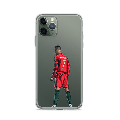 CR7 Free Kick Pose Portugal Clear Case for iPhone® - The 90+ Minute