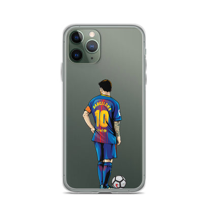 Messi's Last Game with Barcelona Clear Case for iPhone®
