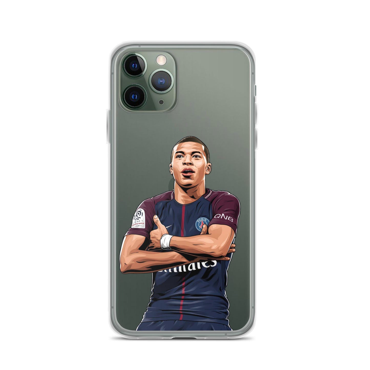 Mbappe Goal Celebration Clear Case for iPhone®