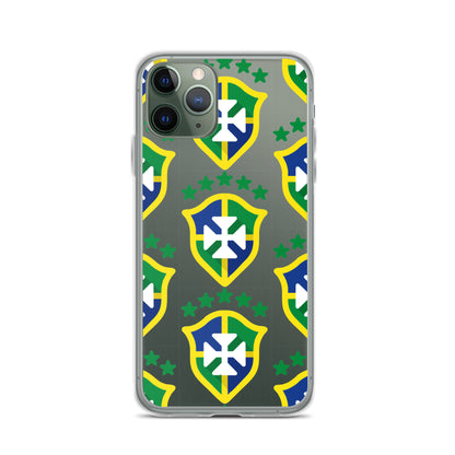 Brazil Crest Clear Case for iPhone®