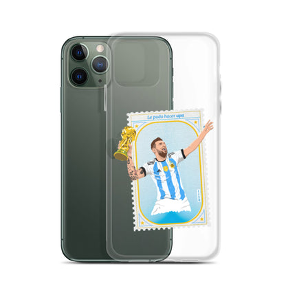 Messi's Lucky stamp ARG Clear Case for iPhone® - The 90+ Minute