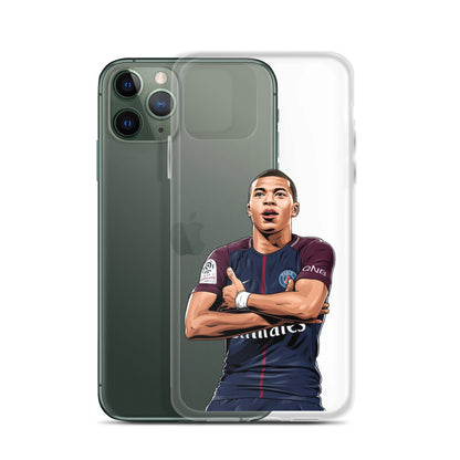 Mbappe Goal Celebration Clear Case for iPhone®