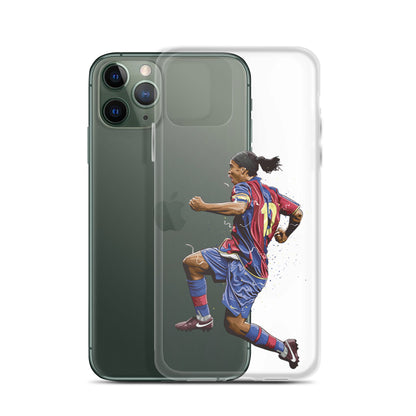 Ronaldinho Barca Clear Case for iPhone®
