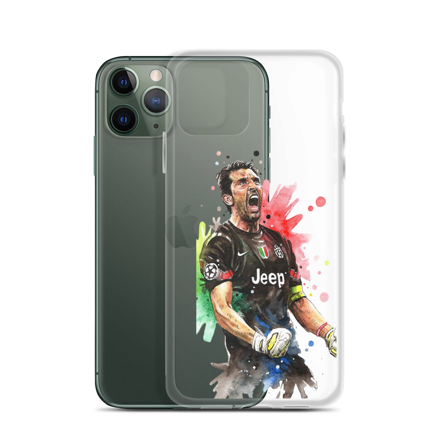 Buffon Juventus Vintage Clear Case for iPhone®