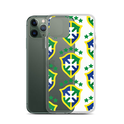 Brazil Crest Clear Case for iPhone®