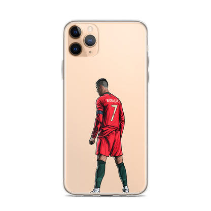CR7 Free Kick Pose Portugal Clear Case for iPhone® - The 90+ Minute
