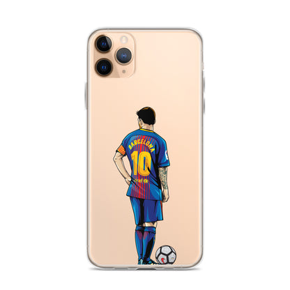 Messi's Last Game with Barcelona Clear Case for iPhone®