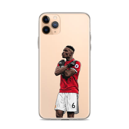 Pogba United #6 Clear Case for iPhone®