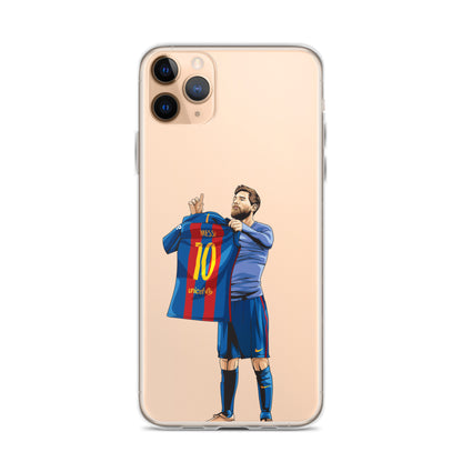 El Clasico Iconic Messi Celebration Clear Case for iPhone®