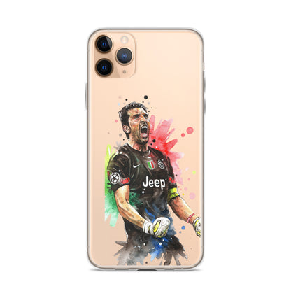 Buffon Juventus Vintage Clear Case for iPhone®