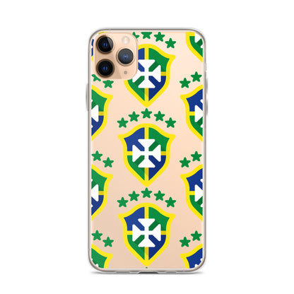 Brazil Crest Clear Case for iPhone®
