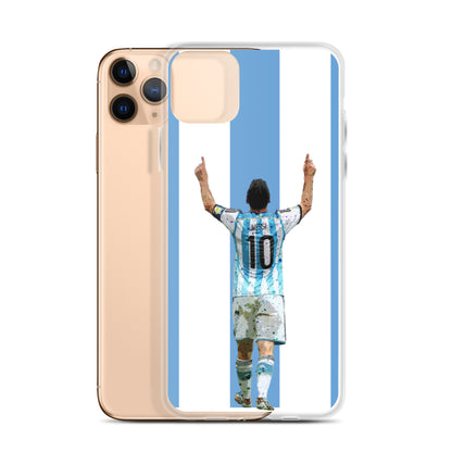 Messi Celebration Argentina Clear Case for iPhone® - The 90+ Minute