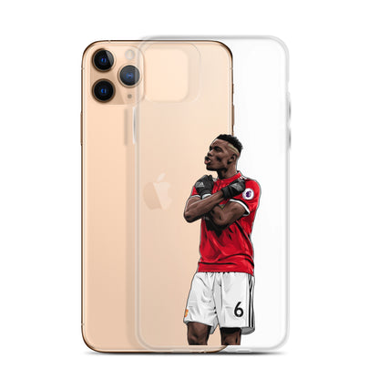 Pogba United #6 Clear Case for iPhone®