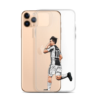 Dybala Mask Juve Clear Case for iPhone®