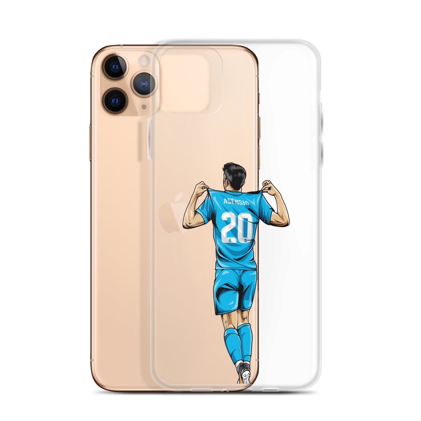 Asensio Madrid Clear Case for iPhone®