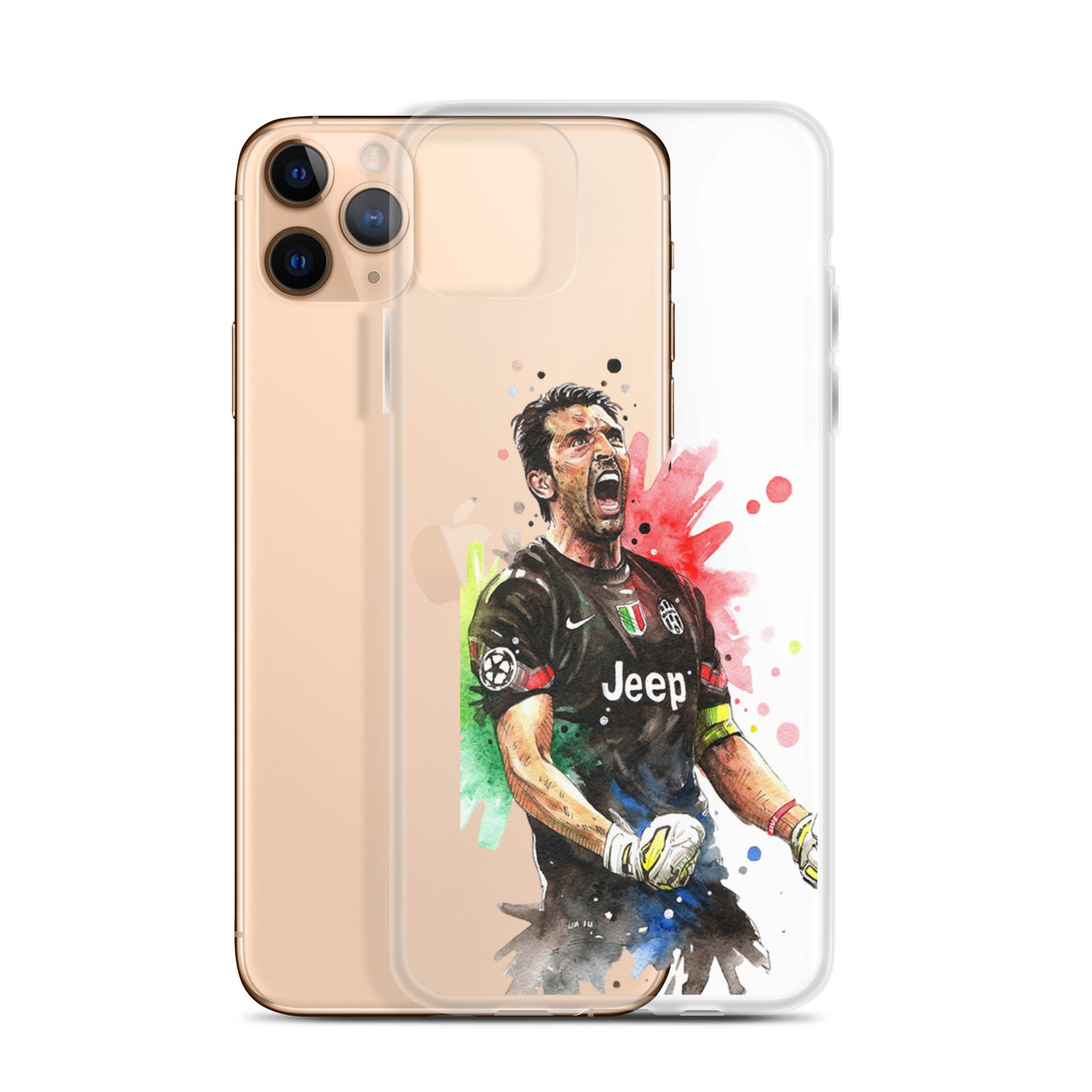 Buffon Juventus Vintage Clear Case for iPhone®