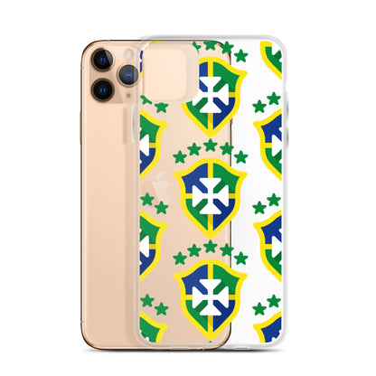 Brazil Crest Clear Case for iPhone®